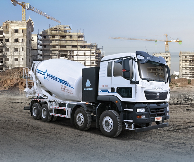 豪沃TX纯电动搅拌车——零排放,但实力满分!